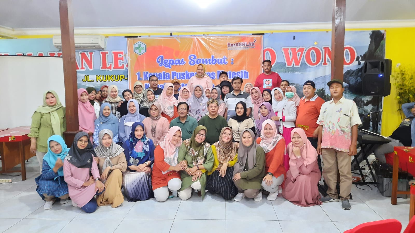 Pisah Sambut Kepala UPT Puskesmas Matesih dan Ka Subag UPT. Puskesmas matesih