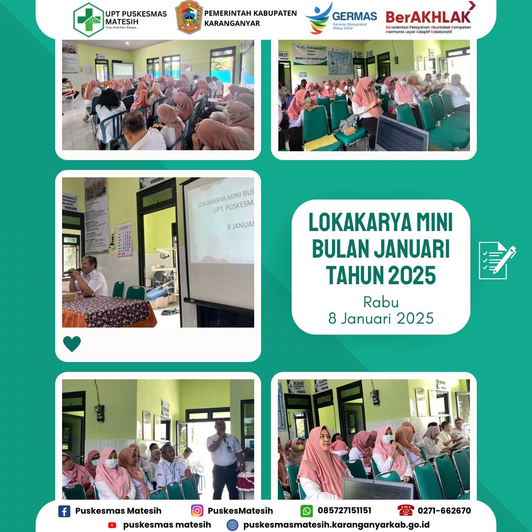 Kegiatan Lokakarya Mini Bulan Januari 2025