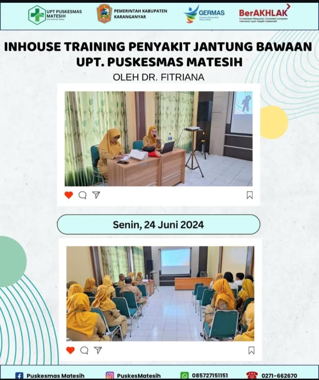 Inhouse Training Tentang Penyakit Jantung Bawaan