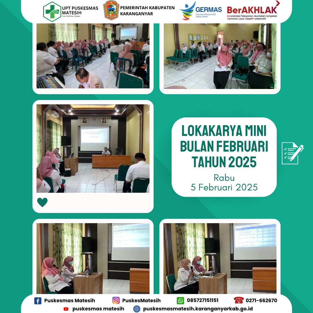 Kegiatan Lokakarya Mini Bulan Februari 2025 Kegiatan Lokakarya Mini Bulan Februari 2025