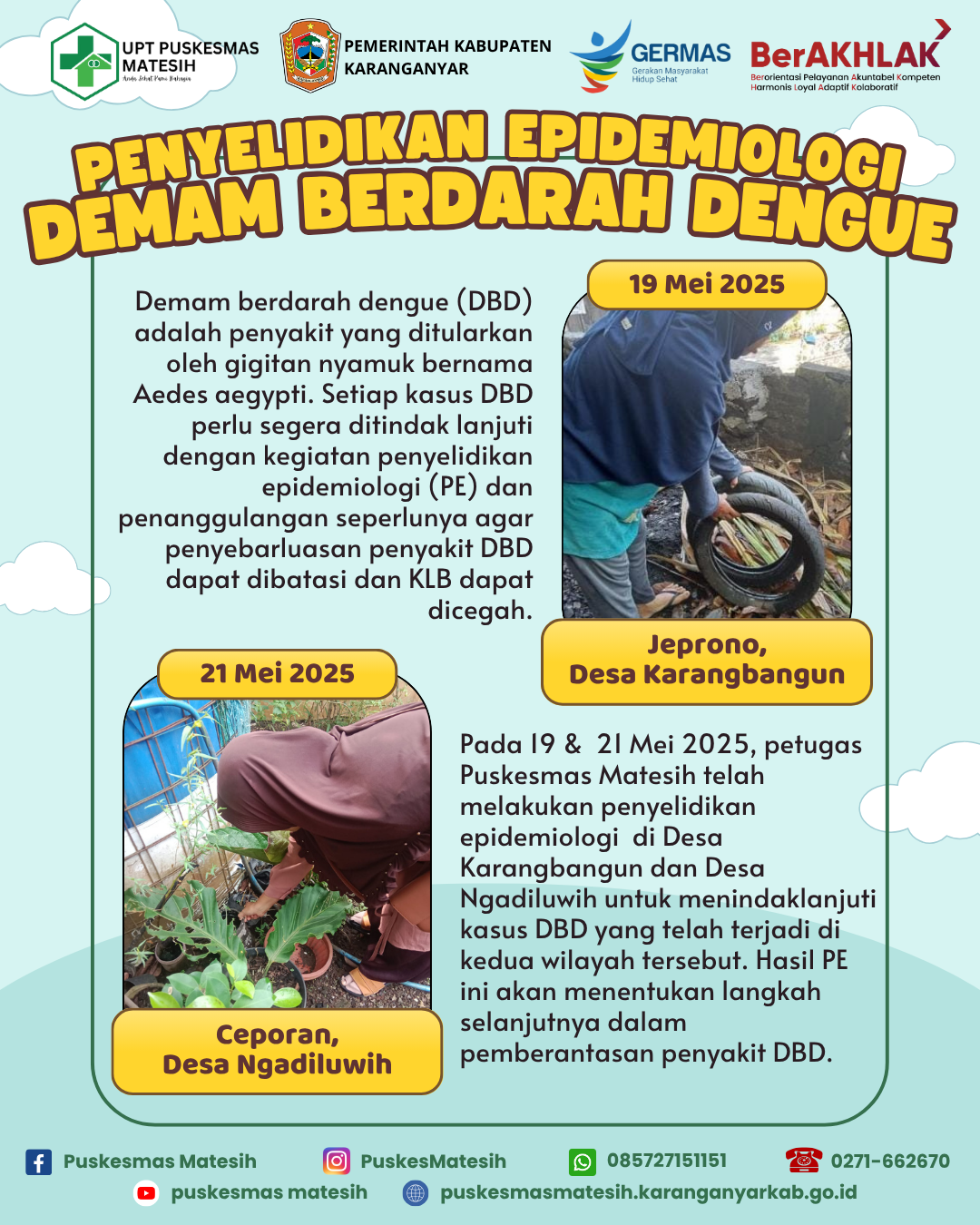 Pemeriksaan Epidemiologi DBD