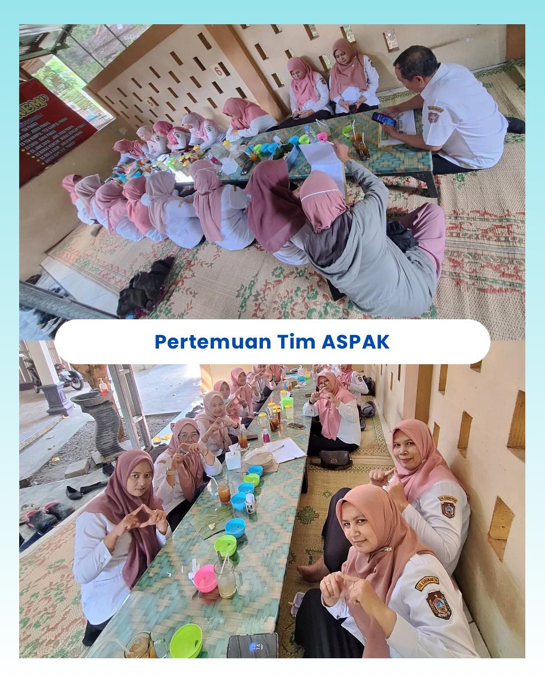 Pertemuan Tim ASPAK Puskesmas Matesih