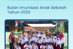 Kegiatan Bulan Imunisasi Anak Sekolah (BIAS) bulan Agustus